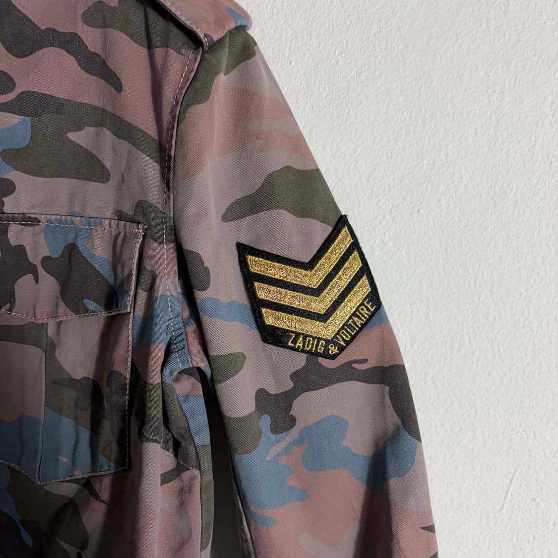 자딕앤볼테르 카모플라주 밀리터리 자켓(L) 상품이미지5
