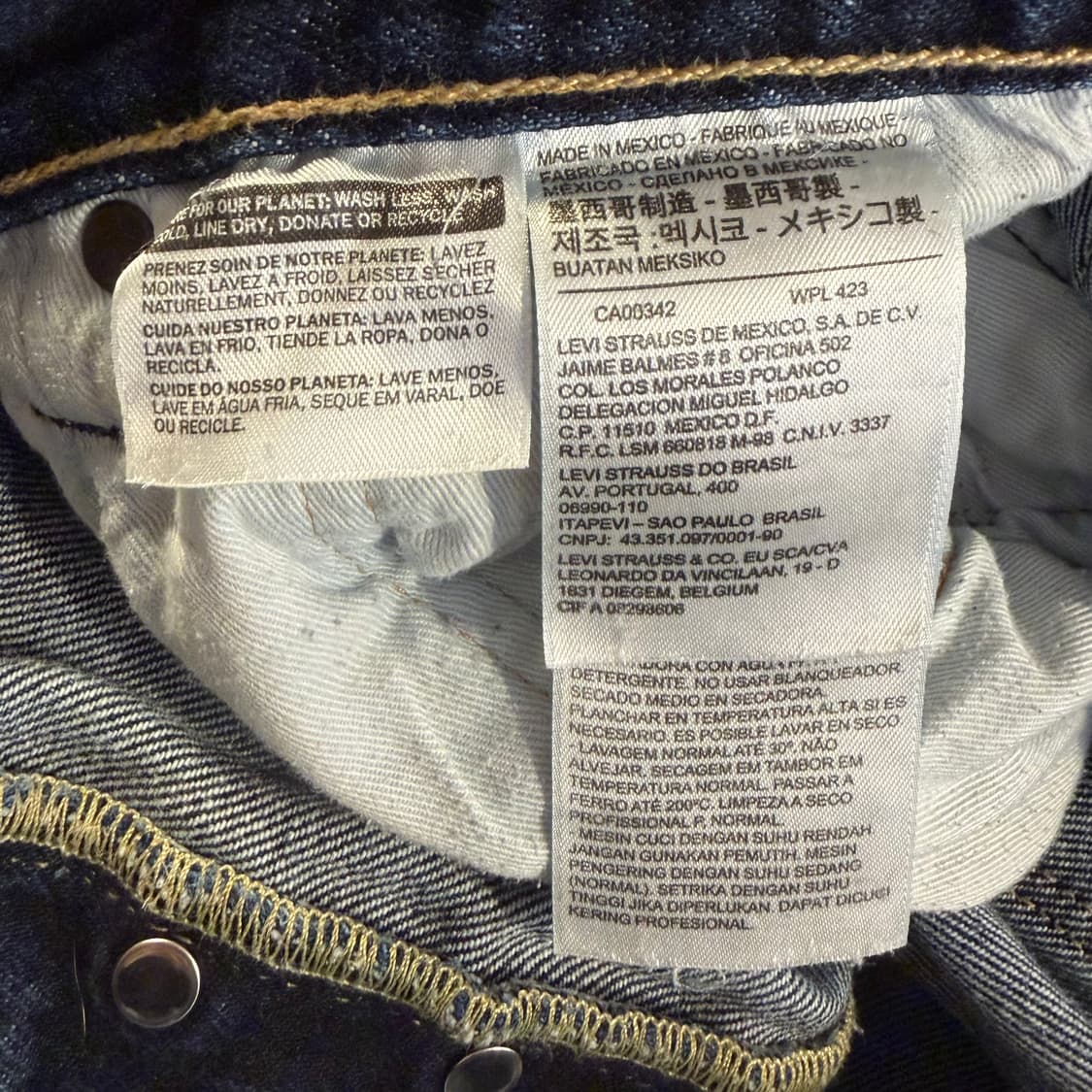 미국 빈티지 리바이스 501 청바지 상품이미지9