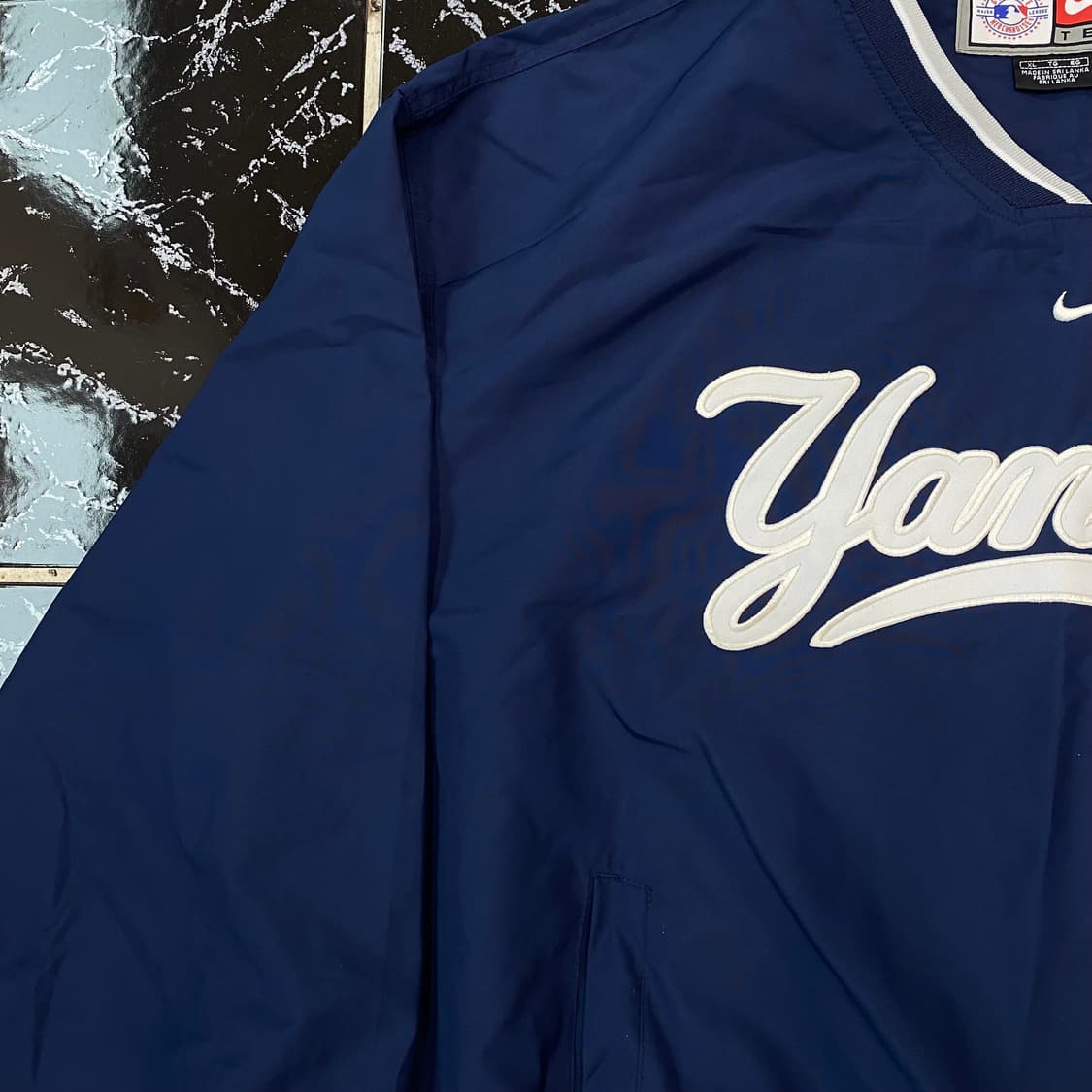 나이키 뉴욕 양키스 양키즈 웜업 아노락 자켓 상품이미지2