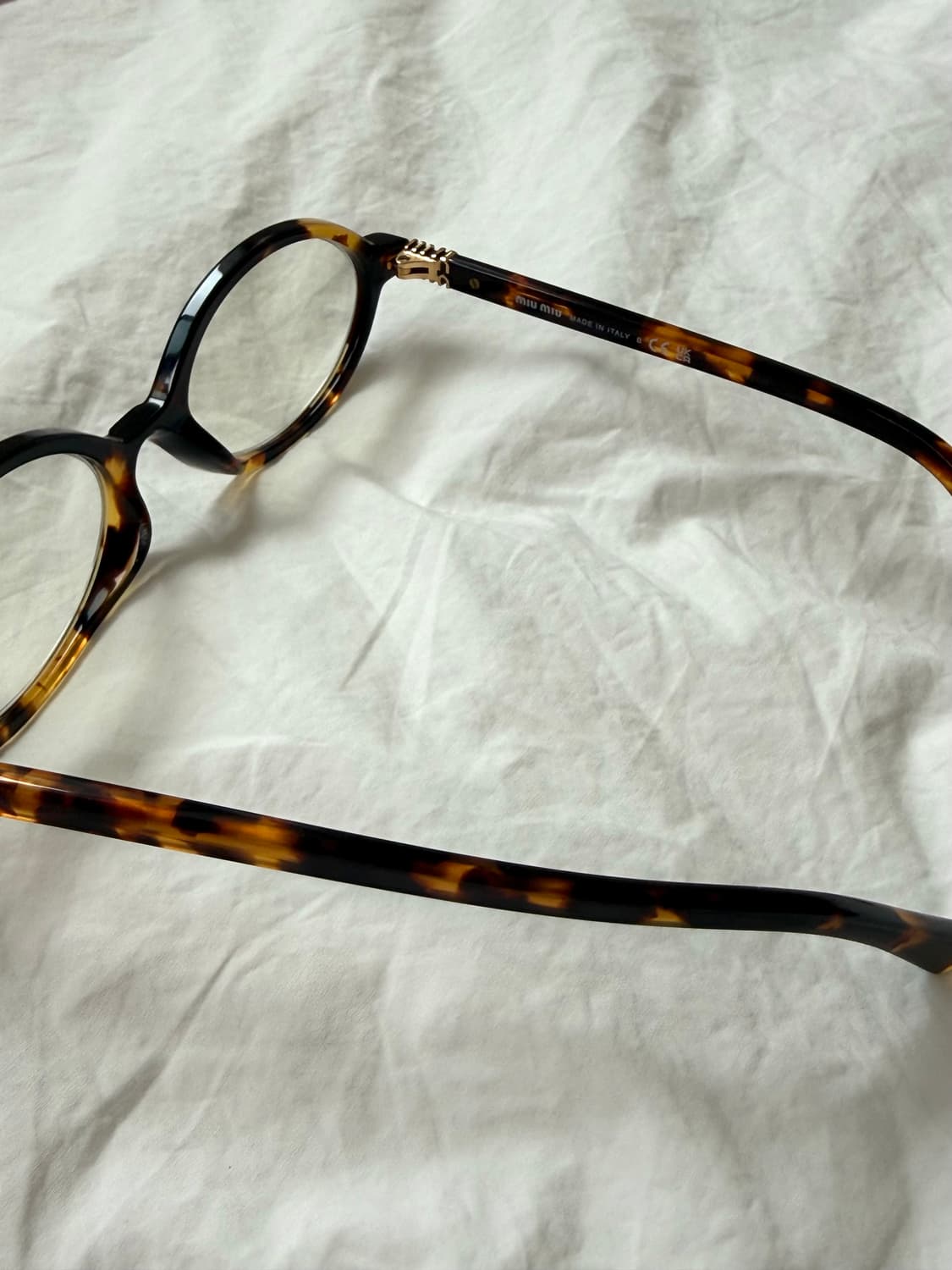미우미우 리가드 안경 브라운 상품이미지6
