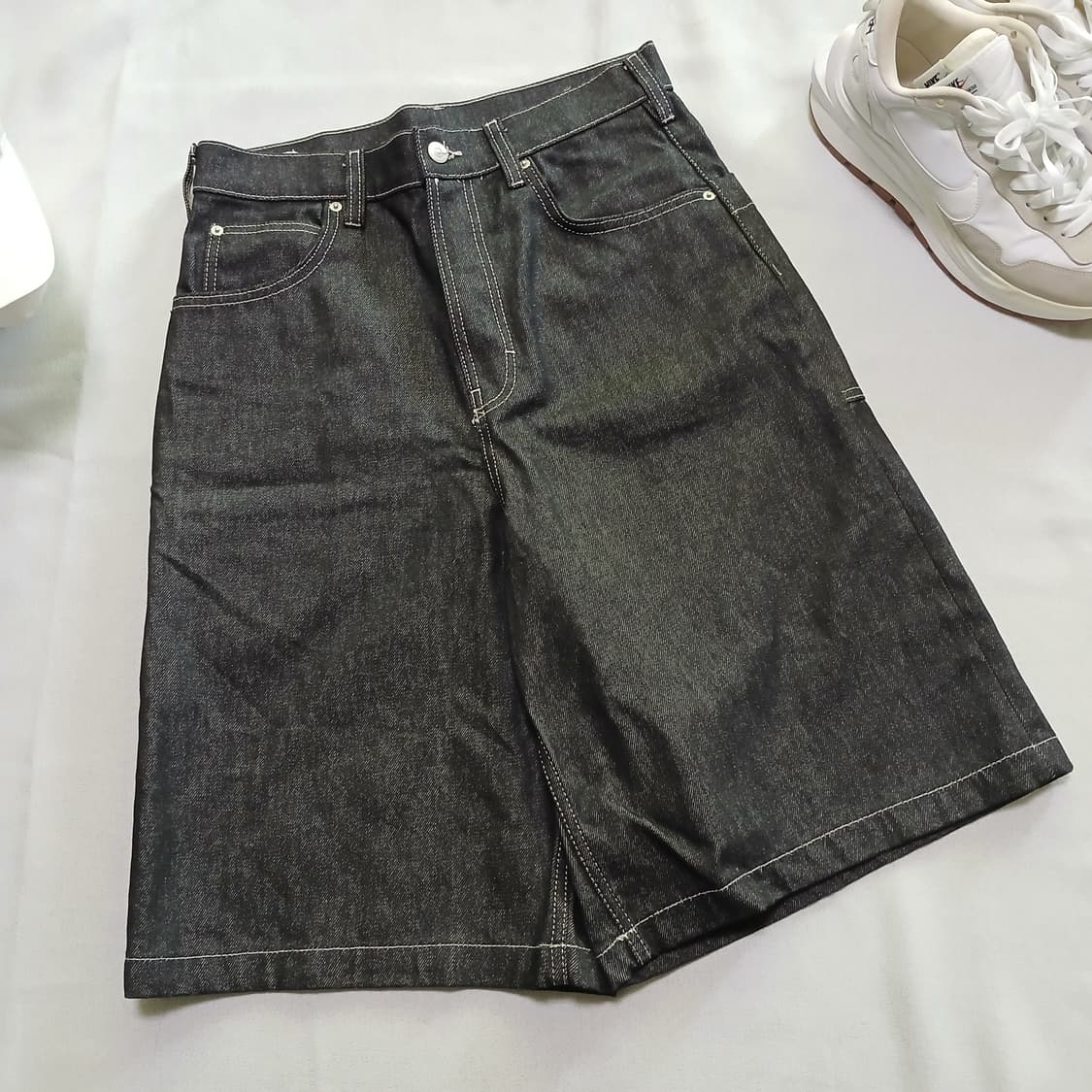 Zara 자라 카펜더 새상품급 컨디션 데님 버뮤다 반바지 상품이미지2