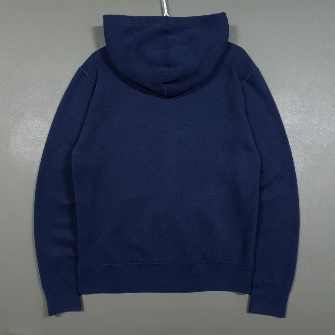 M) 폴로 랄프로렌 신형 빅로고 워시드 스웻 코튼 후드집업 자켓 네이비 상품이미지9