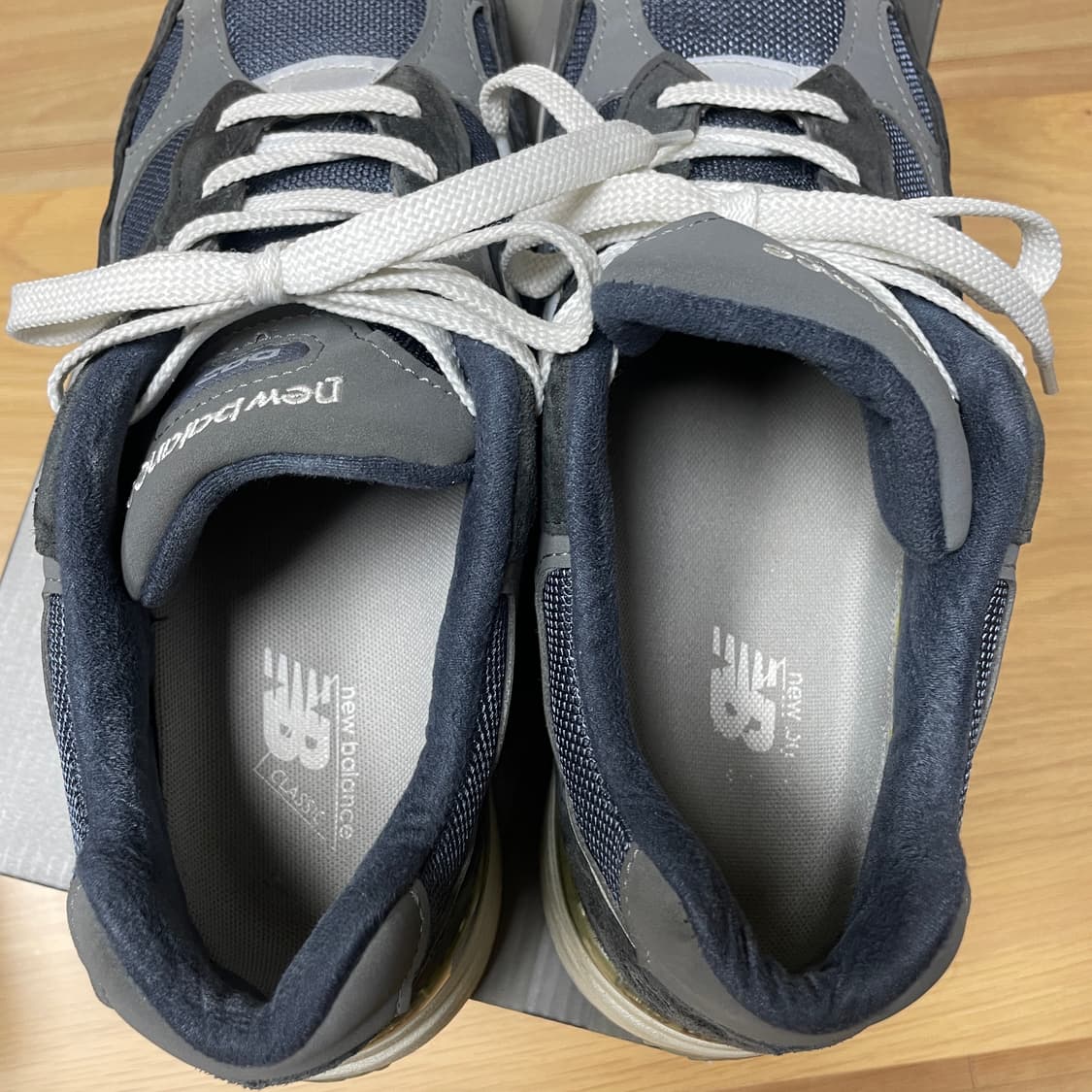 뉴발란스992 메이드인 USA 네이비 D스탠다드(M992GG)/270 상품이미지6
