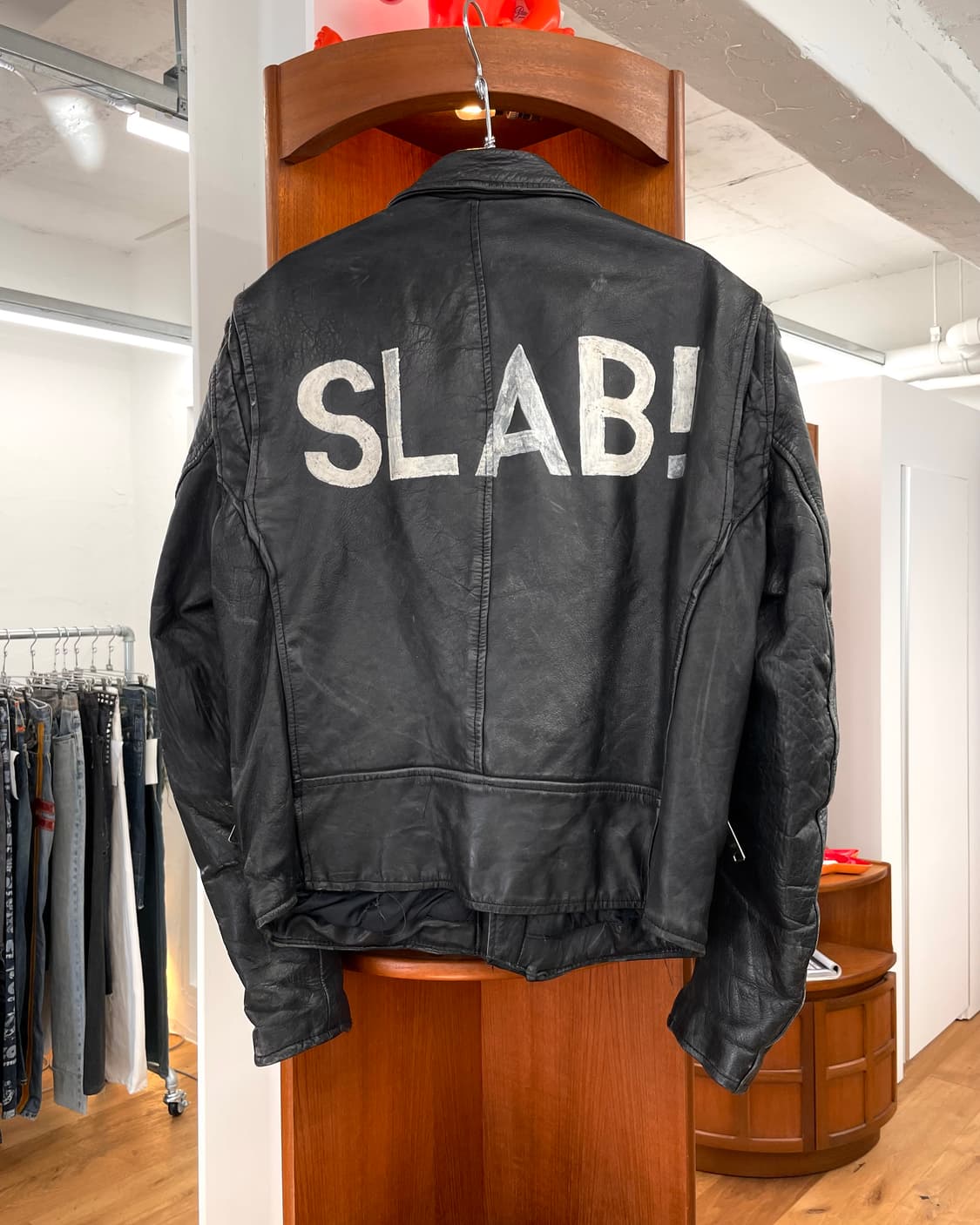 [42] 80s 빈티지 레더 라이더 자켓 상품이미지4