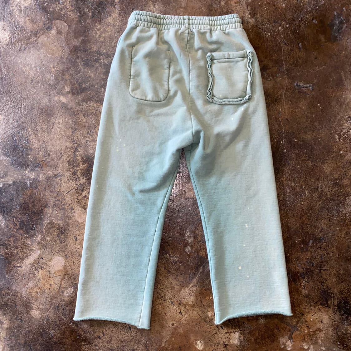 (L) bowwow 바우와우 페인트 에이징 스웻팬츠 상품이미지5