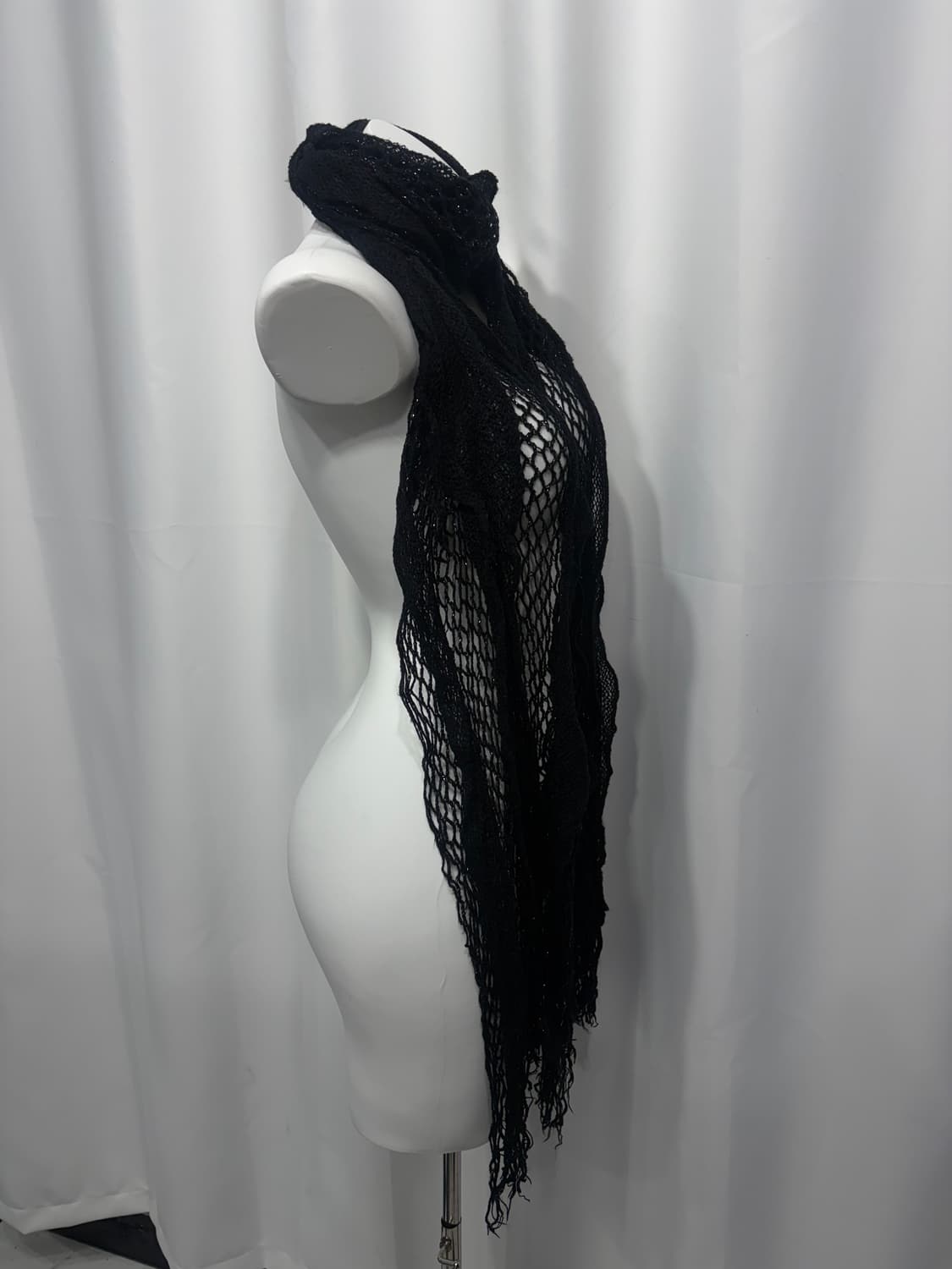 🎸블랙 메쉬 스카프🎸 상품이미지5