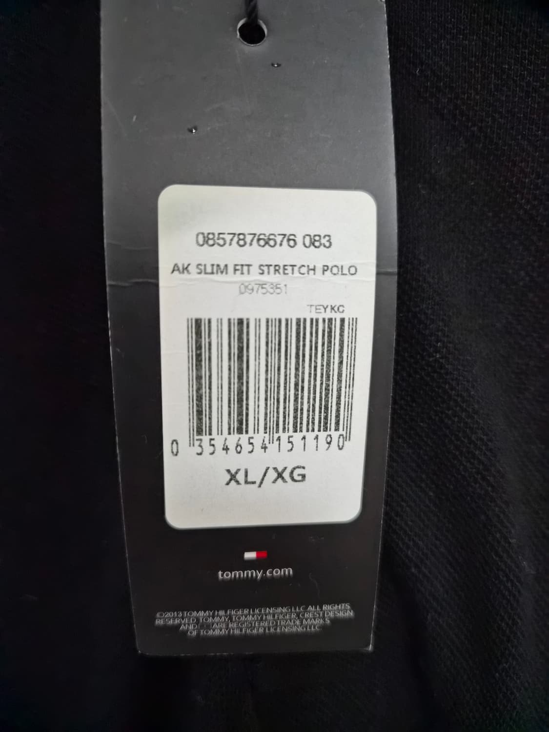 타미힐피거Tommy 반팔 카라 티셔츠 XL사이즈 - T91 상품이미지4