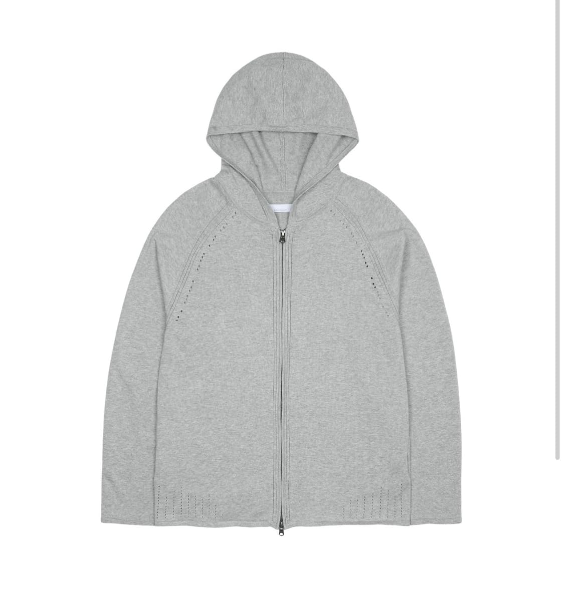 산산기어 니트 후드집업 2사이즈 상품이미지1