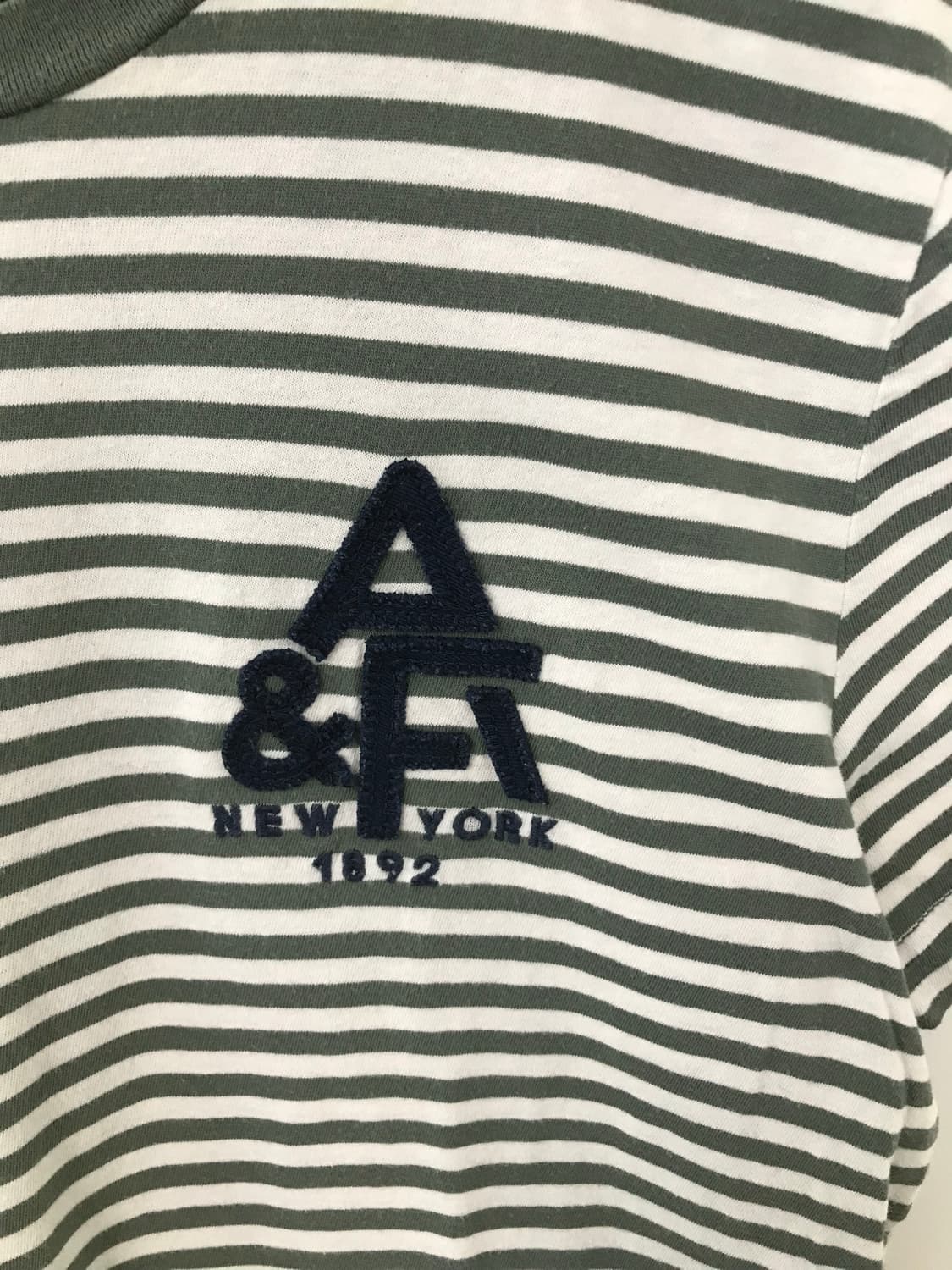 아베크롬비 y2k 와투케 단가라 스트라이프 반팔 티셔츠 상품이미지3