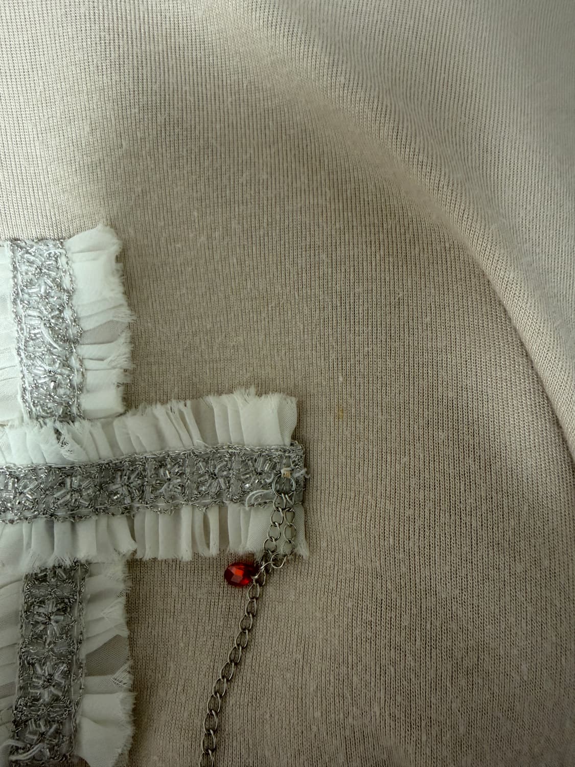 샵페어리 크로스 티셔츠 상품이미지3