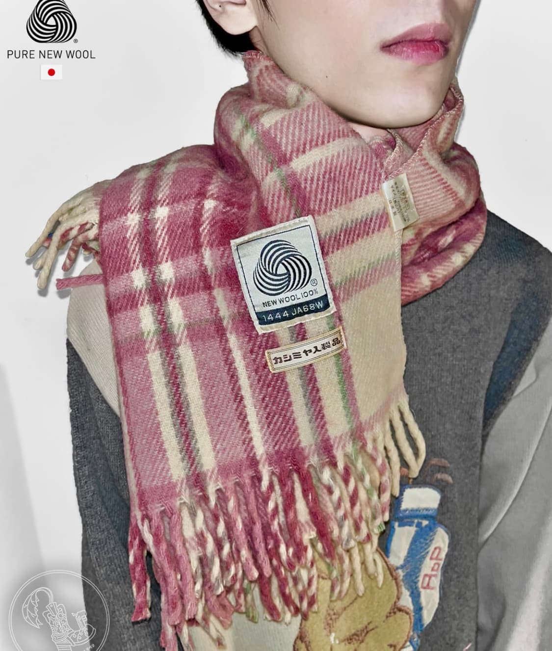 Japan 빈티지 목도리 판매 상품이미지1