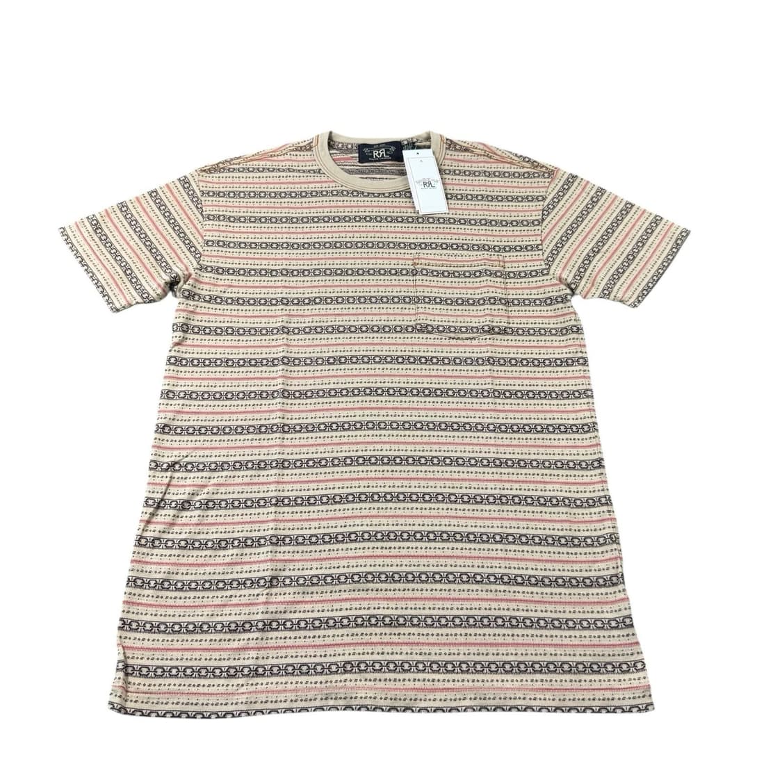 RRL 더블알엘 스트라이프 자카드 포켓 티셔츠 상품이미지2