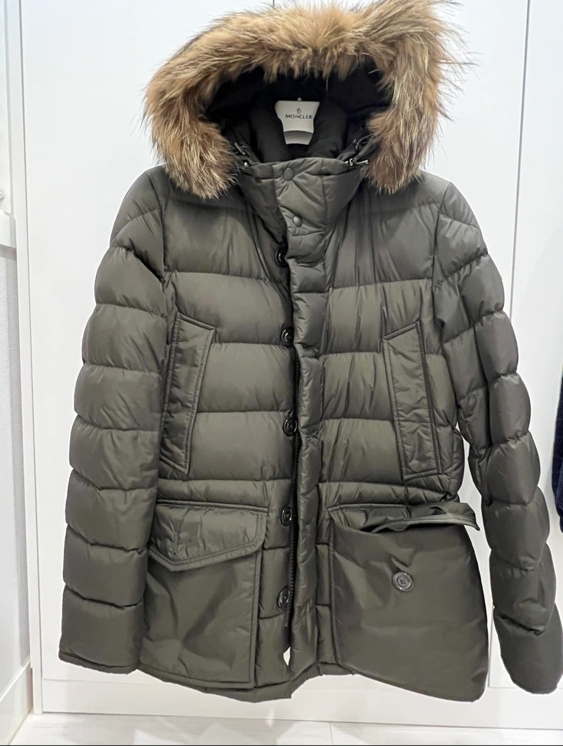 매장판)몽클레어 클루니 CLUNY 패딩(카키,2사이즈) 상품이미지2