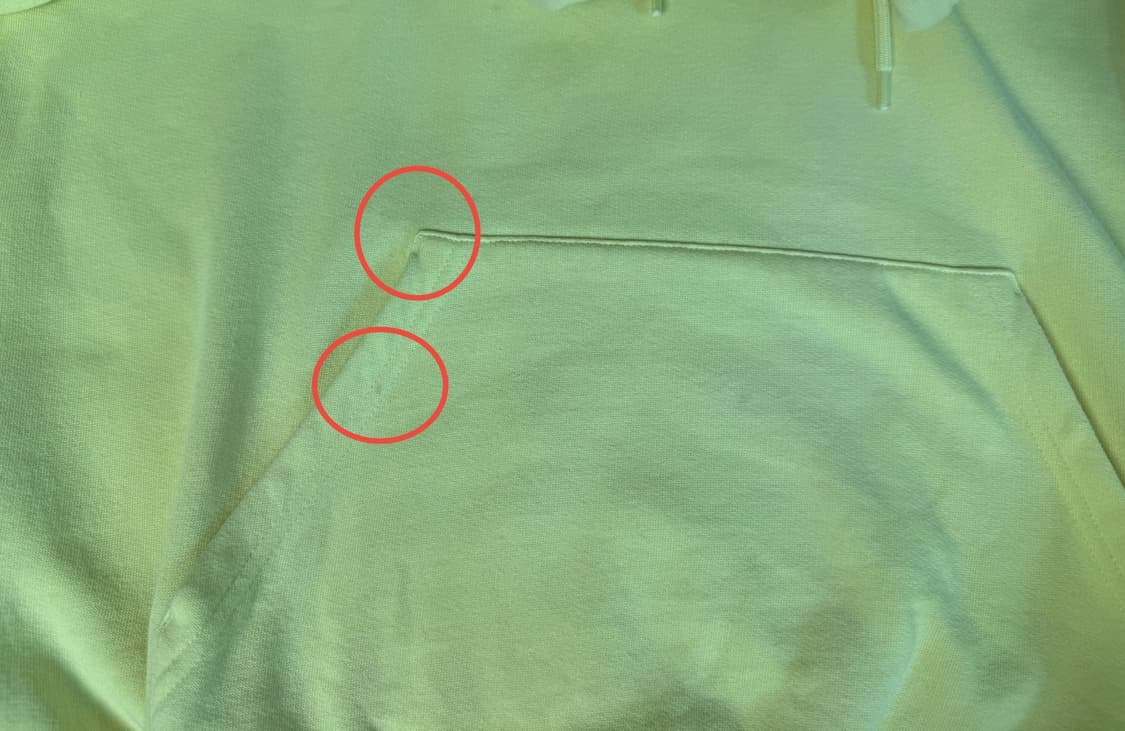 [S] 발렌시아가 웨이브로고 오버사이즈 후드티 네온 형광 상품이미지7