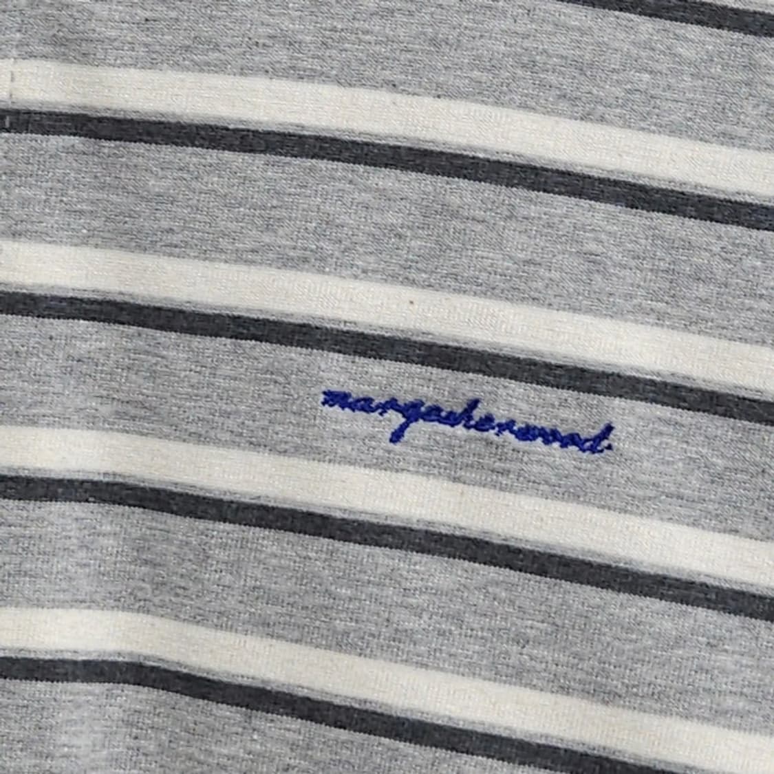 프리사이즈 마지셔우드 스트라이프 카라티 롱슬리브 상품이미지4