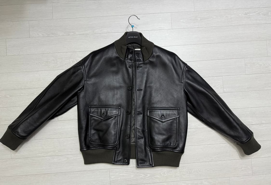 애프터프레이 A-1 레더자켓 상품이미지4