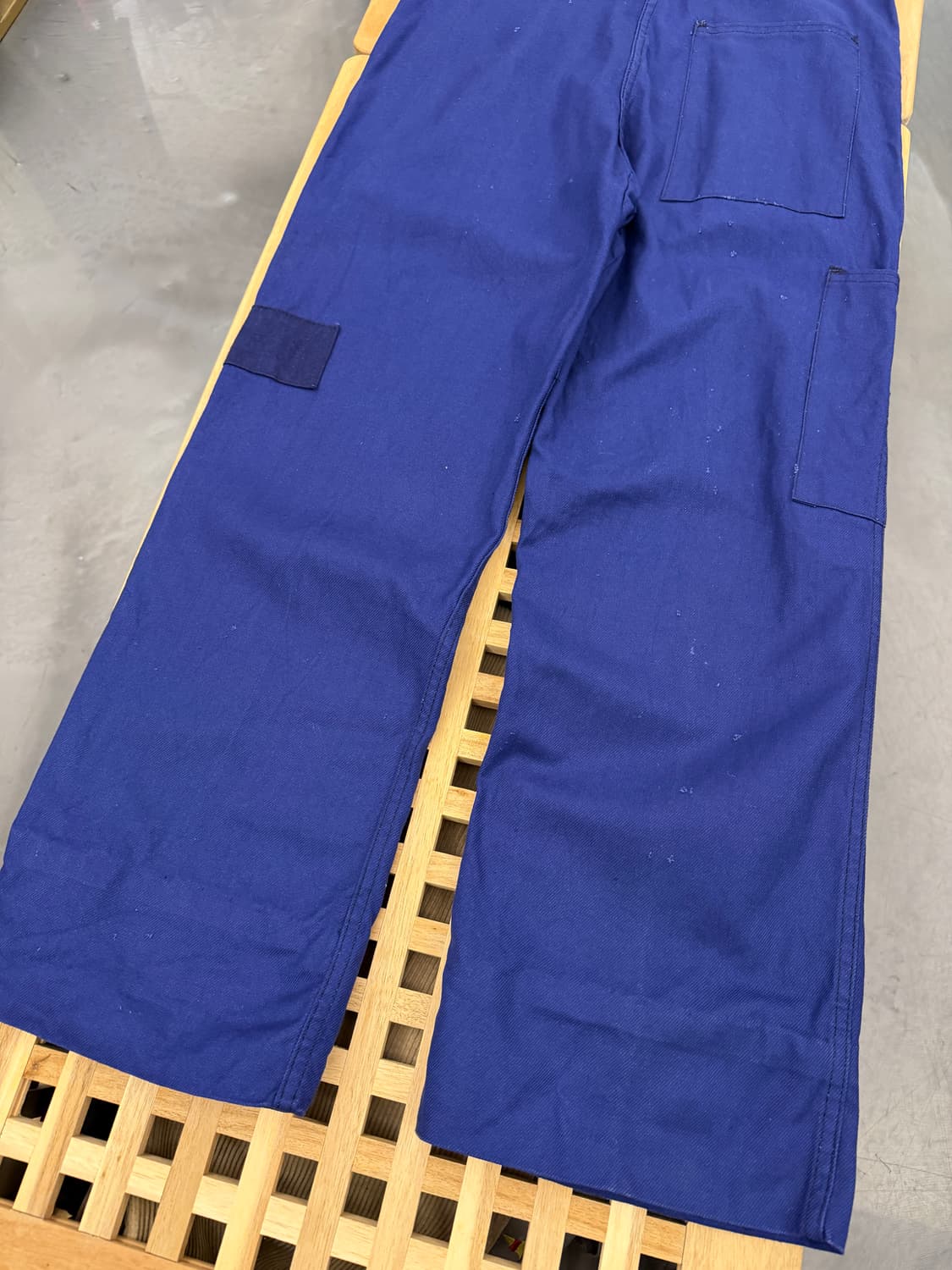 OLD VINTAGE WASHED NAVY FRENCH 프렌치워크팬츠 상품이미지10
