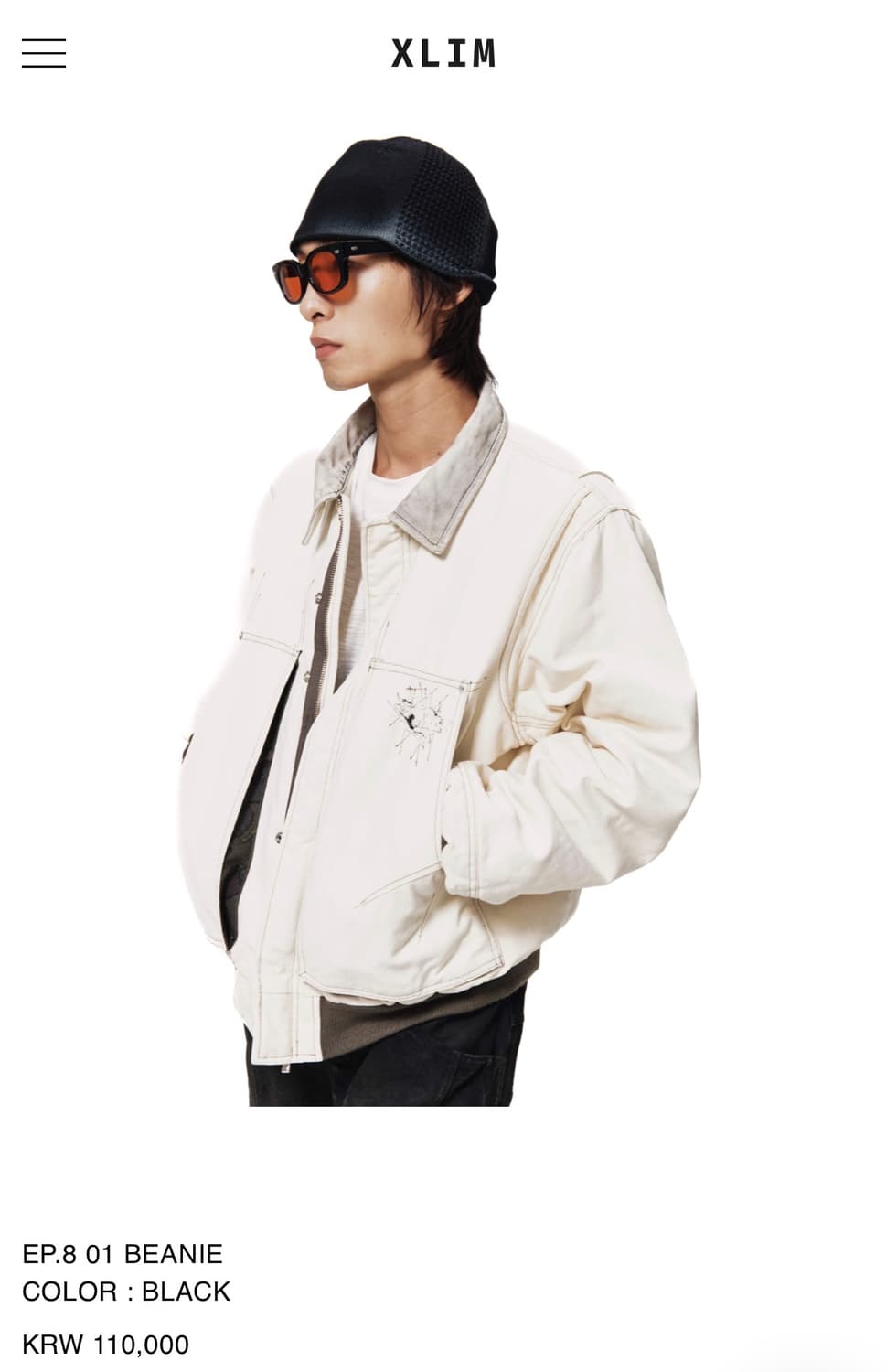 엑슬림 ep.8 비니 (xlim EP.8 01 BEANIE) 상품이미지2