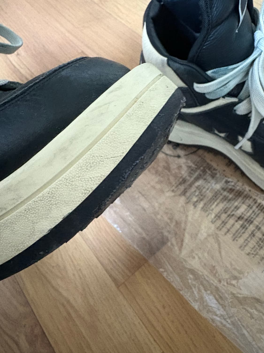 (280)릭오웬스 다크쉐도우 컨버스 터보웨폰 상품이미지5