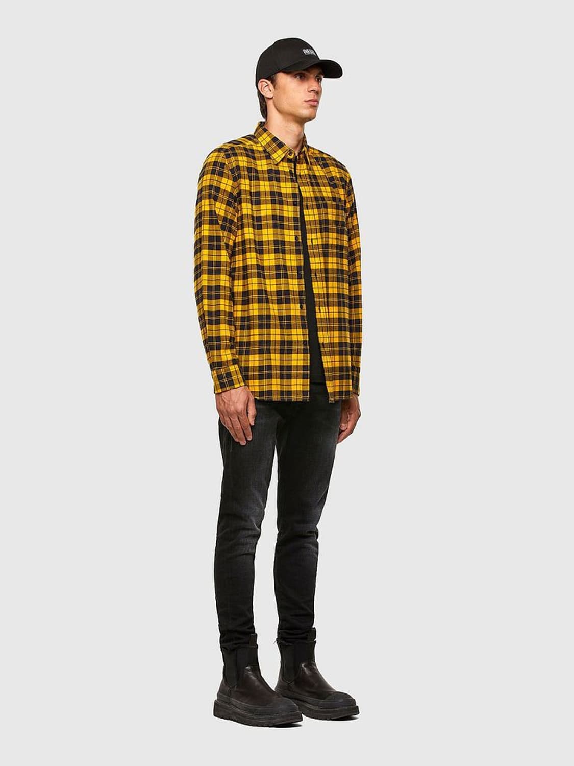 Diesel 디젤 체크 패턴 셔츠 L 새상품 상품이미지2