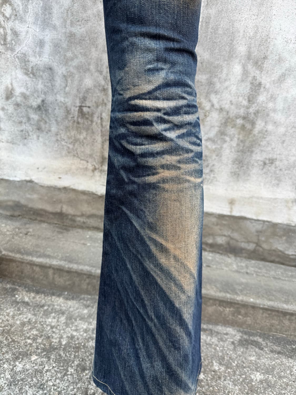 Y2K low rise denim pants 상품이미지4