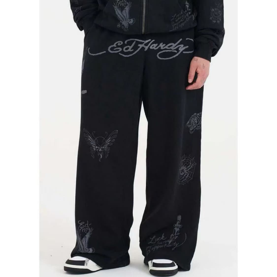 [S,M] 에드하디 와이드 스웻팬츠 상품이미지1