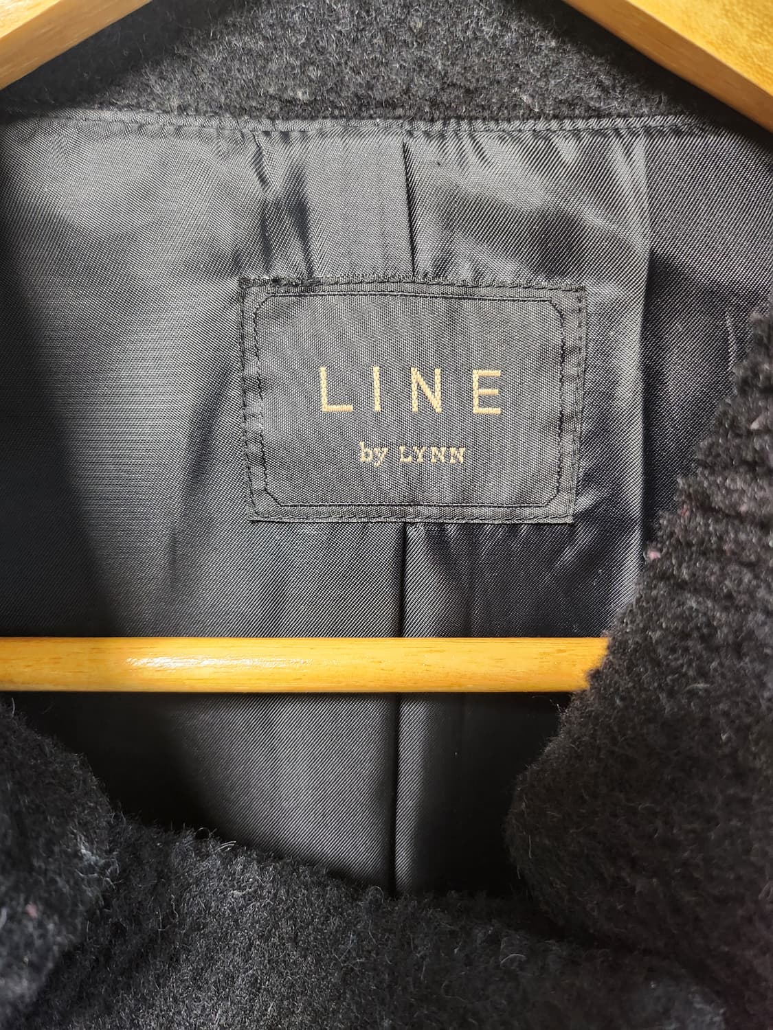 LINE 알파카 롱코트 55사이즈 상품이미지3