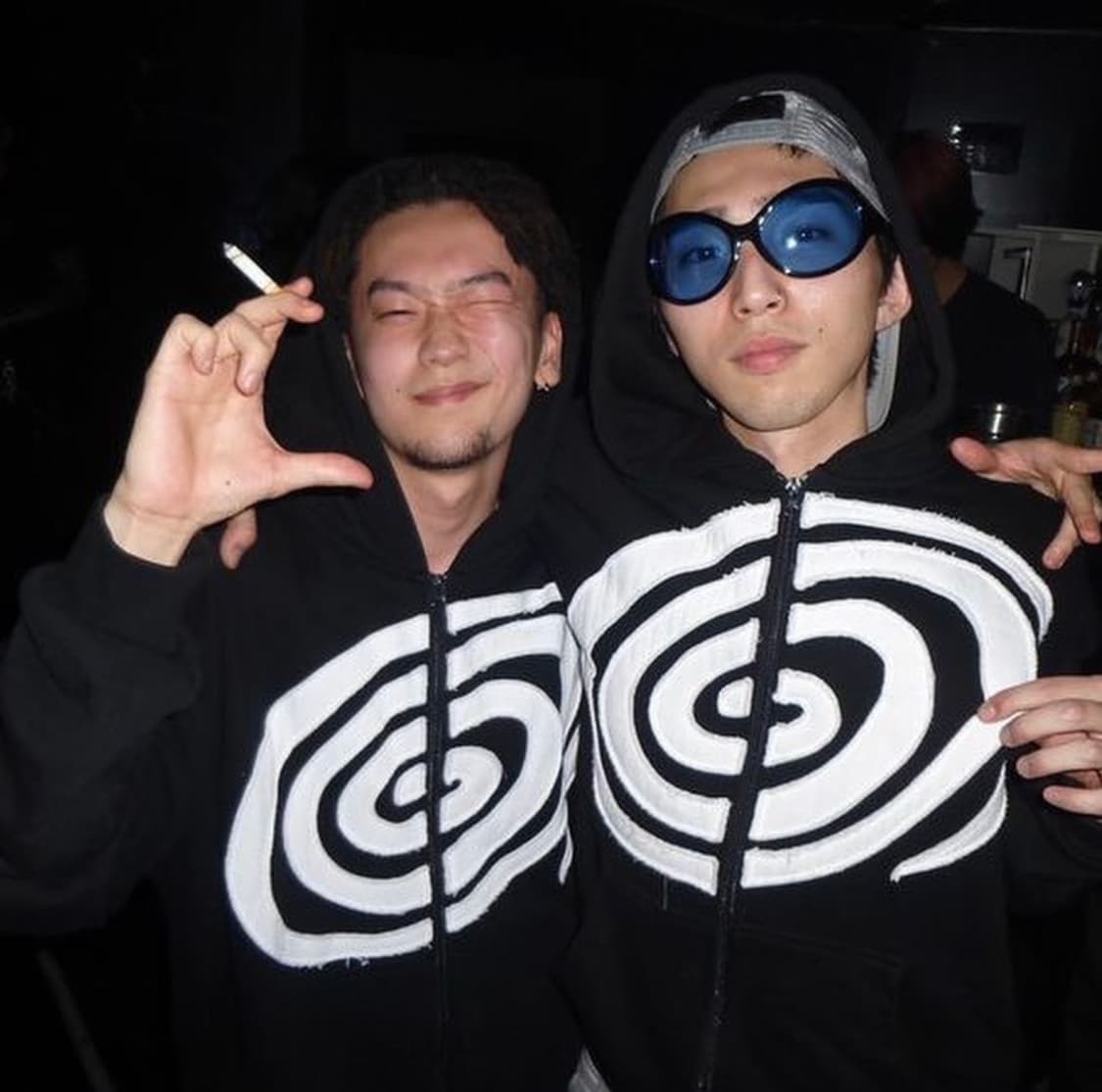 Ed Curtis Spiral Hoodie zip-up 상품이미지2