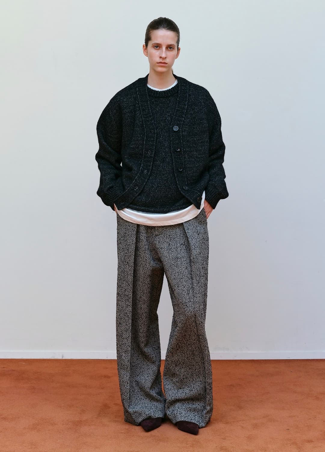 문달 moondal 바지 Casey Low Rise Slacks 상품이미지6