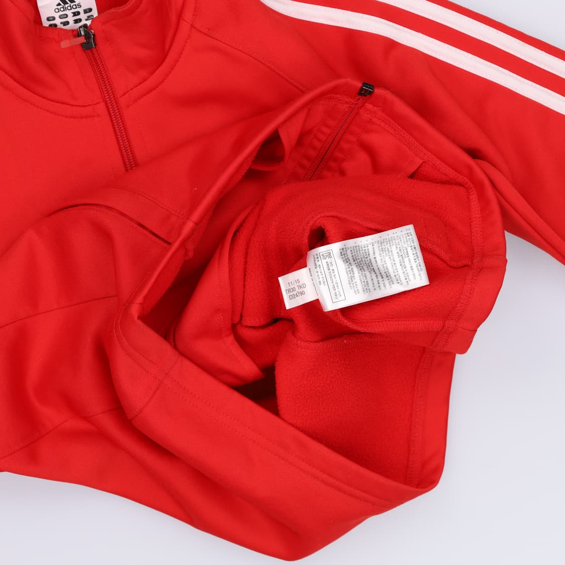 [120] 아디다스 주니어 약기모 하이넥 트랙탑 집업 저지 자켓 0108 상품이미지6