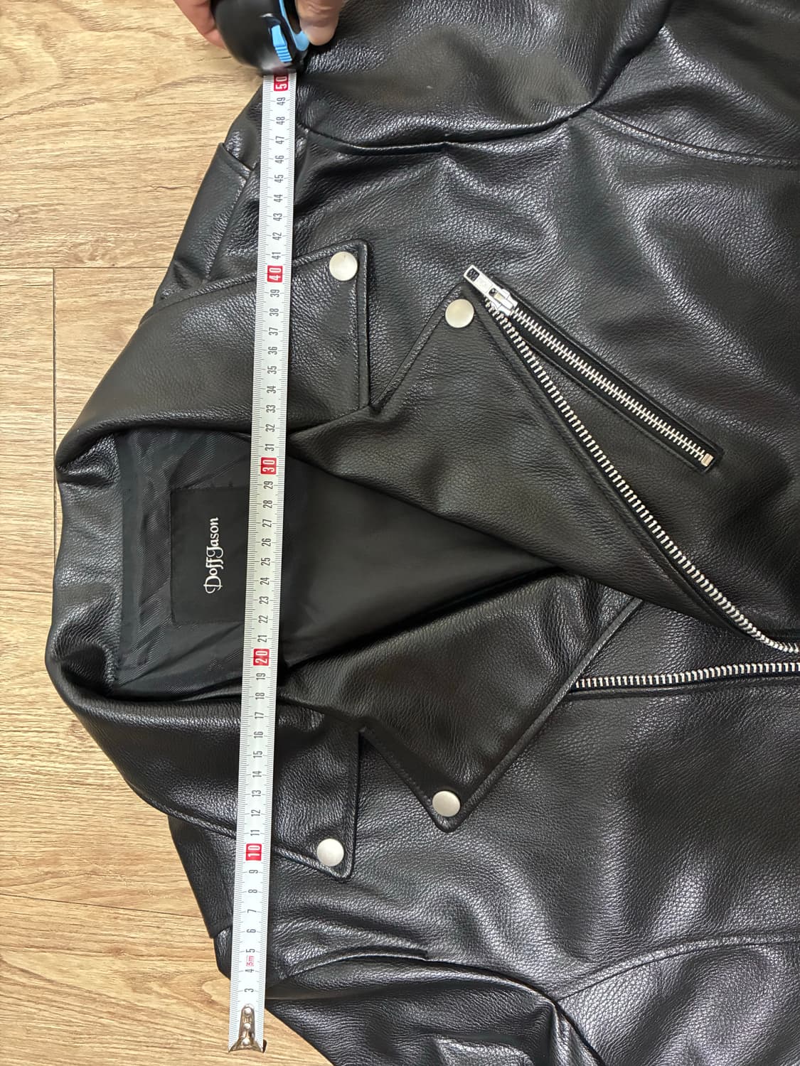 도프제이슨 블랙 라이더 자켓 XL 상품이미지7