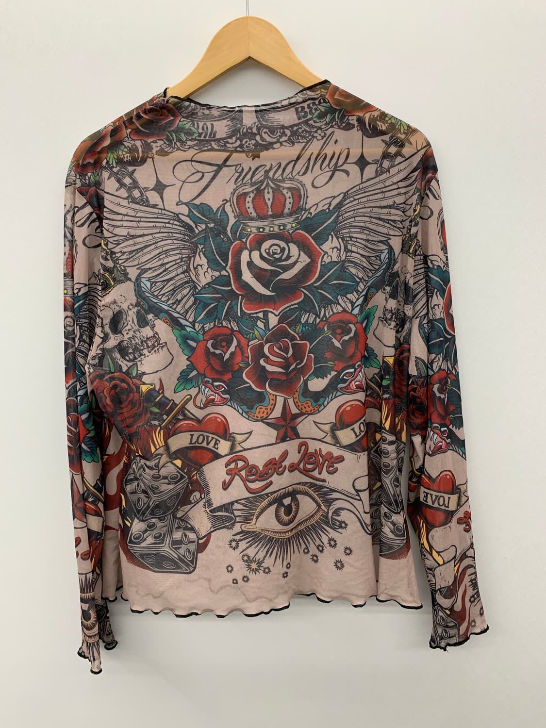 장폴고티에맛 프린팅 시스루 롱슬리브 상품이미지4