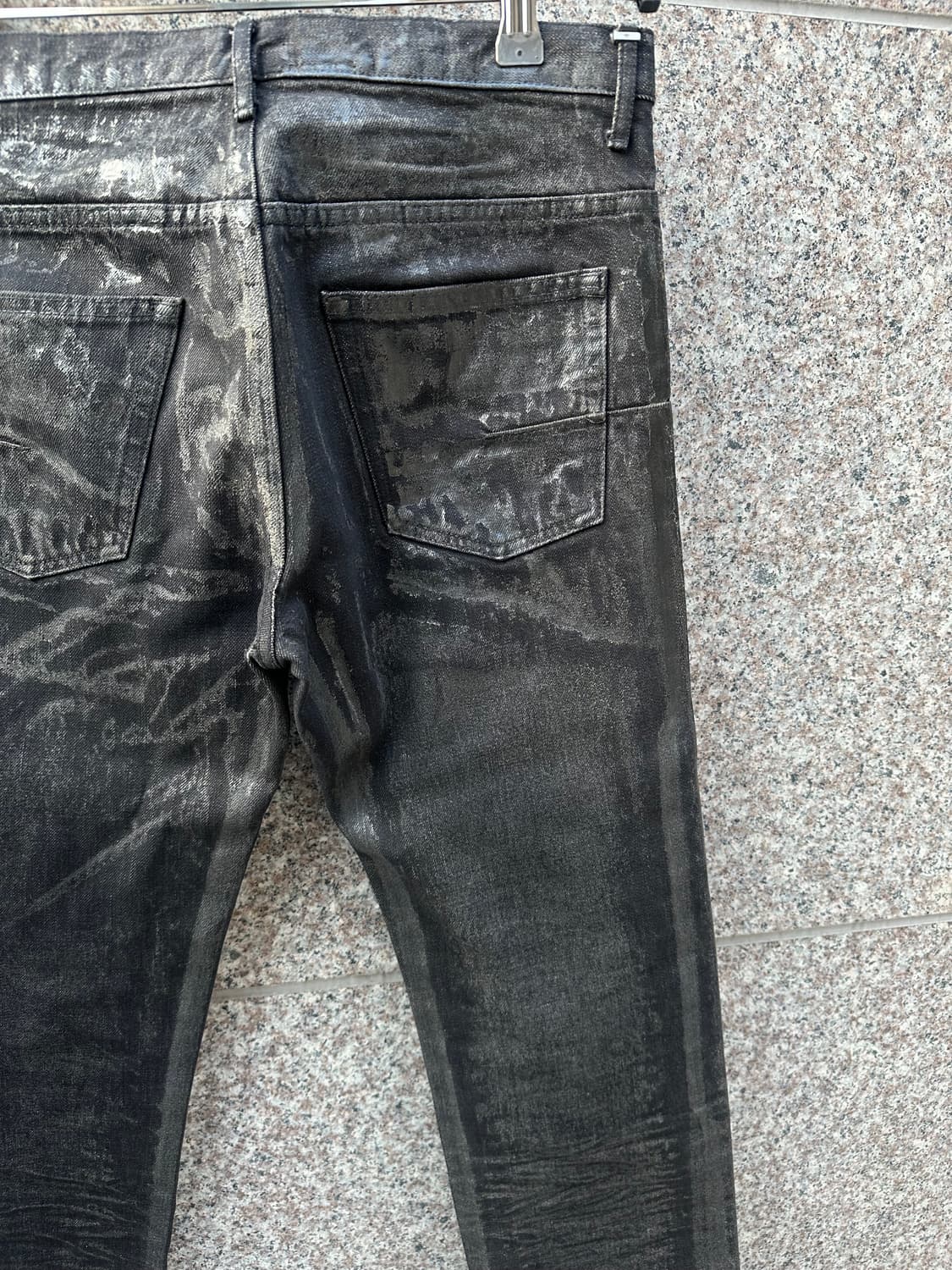 디올 옴므 블랙왁스 코팅진 에디슬리먼 상품이미지6