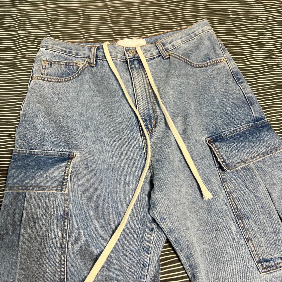 S/E/O 에스이오 포켓 데님팬츠 블루 2 상품이미지5