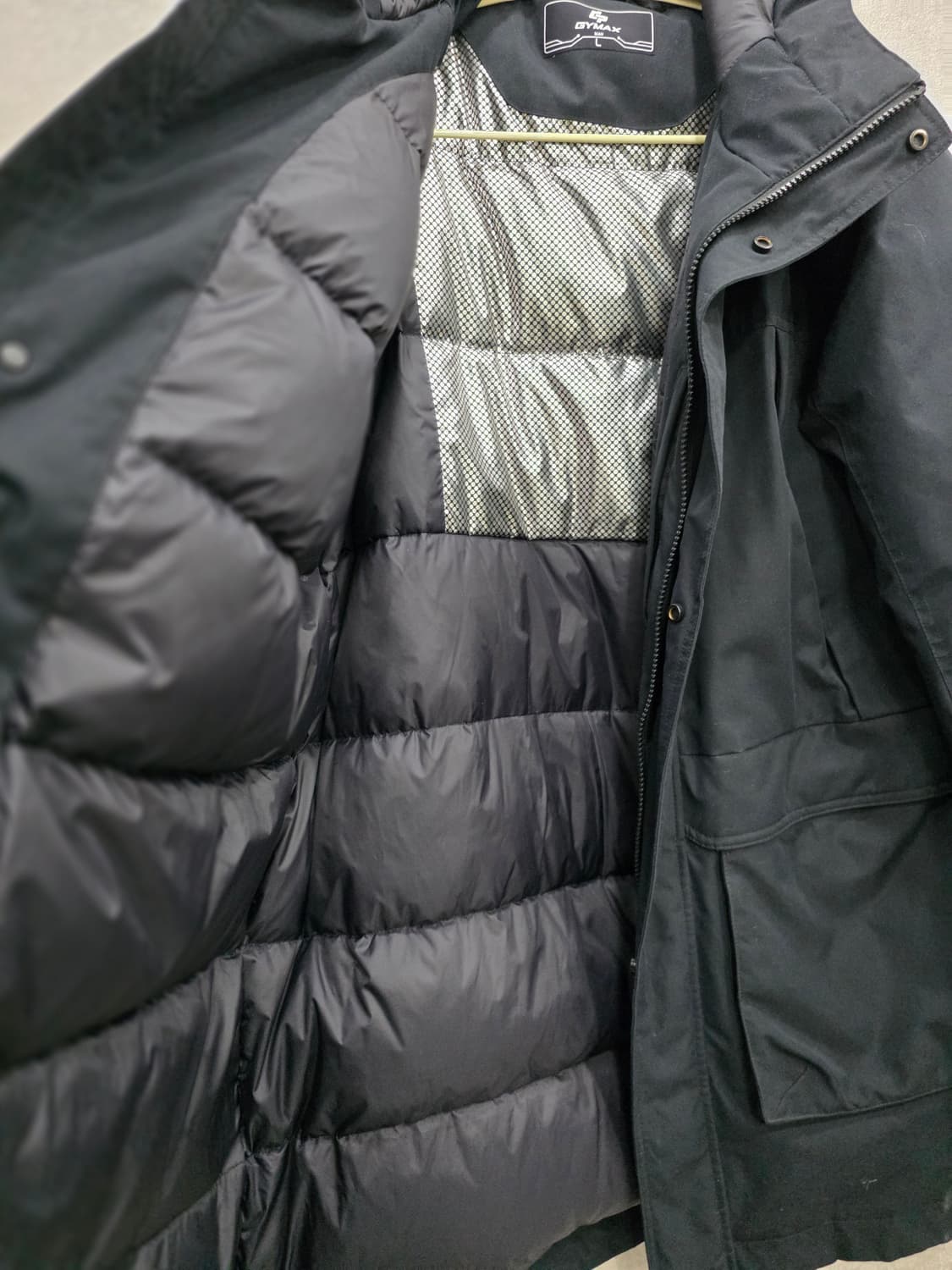 GYMAX  남성 다운 후드 패딩 상품이미지3