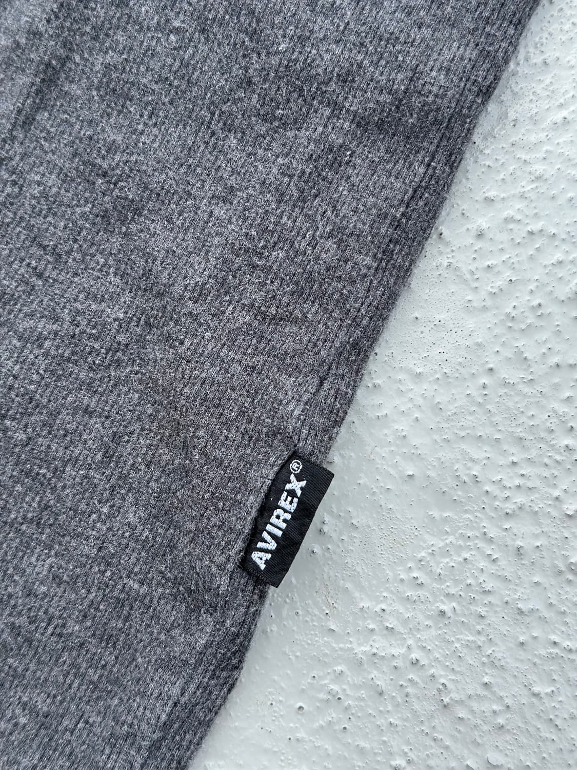 JPN Avirex 빈티지 아비렉스 골지 롱슬리브 상품이미지4