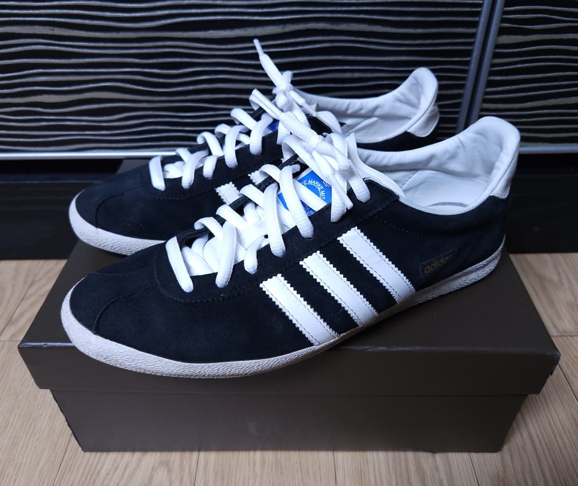 아디다스 가젤 OG 블랙 스니커즈, 운동화 (단종모델) 상품이미지1