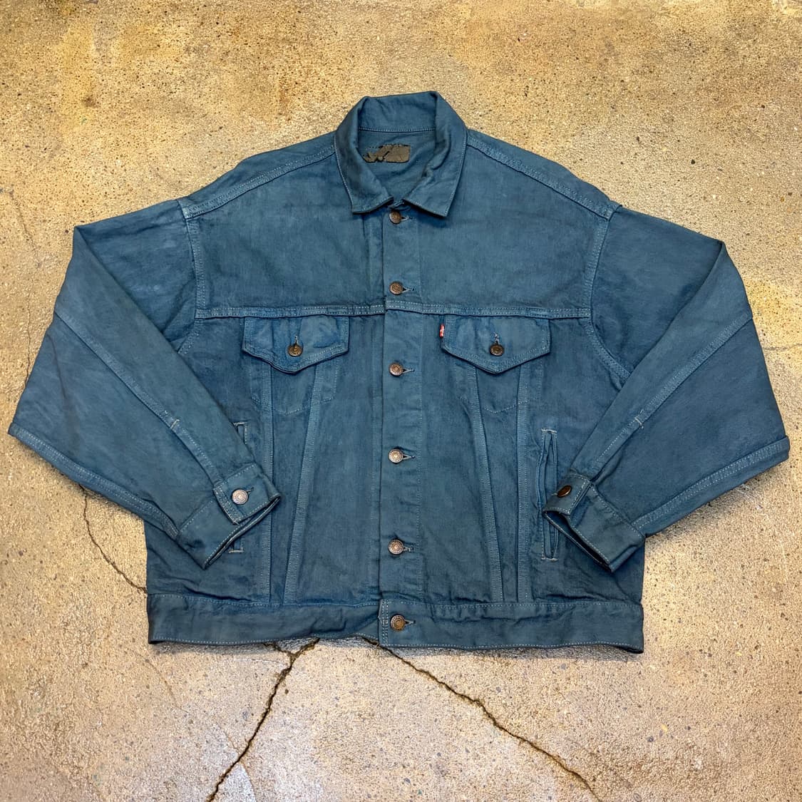레어 90s 빈티지 리바이스 하드락카페 데님자켓 청자켓 상품이미지1