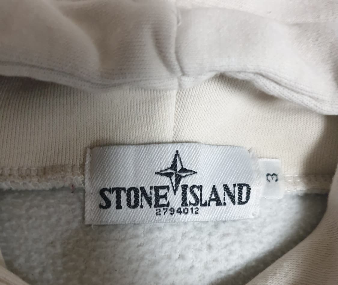 스톤아일랜드 후드티 크림 (L) 상품이미지2