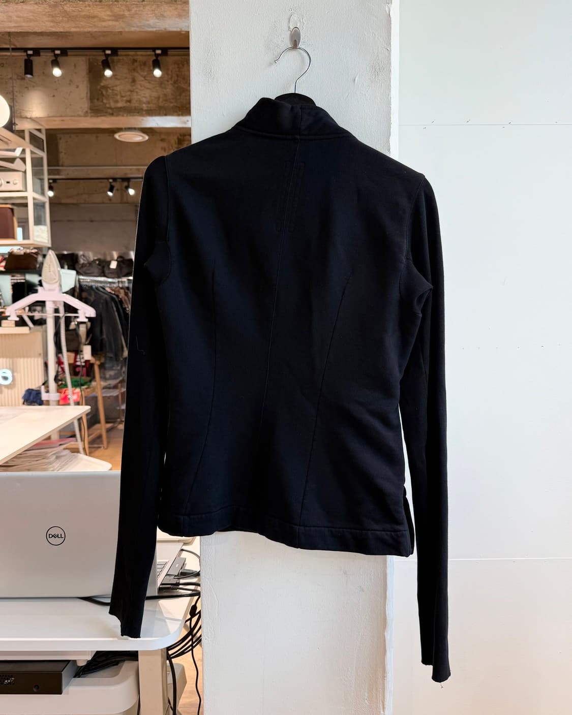 릭 오웬스 다크쉐도우 블랙 사선집업 자켓  상품이미지7