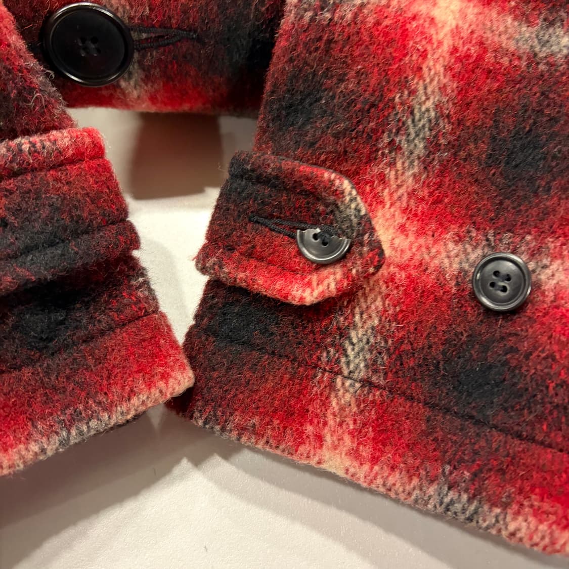 [M] 폴로랄프로렌 레드 타탄 체크 벨티드 코트 C988 상품이미지6