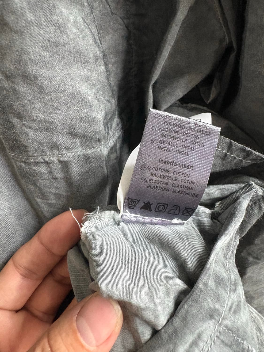 트랜짓 투웨이 하이넥 자켓 상품이미지5