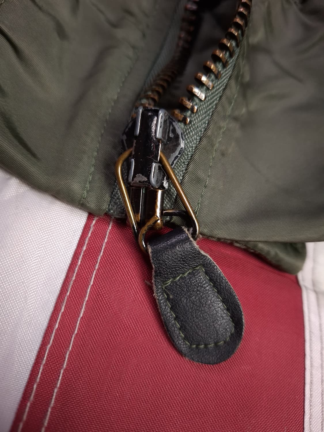 오리지날 미국제조 BRENTS사 정밀 복각품 MA-1 항공자켓 상품이미지6