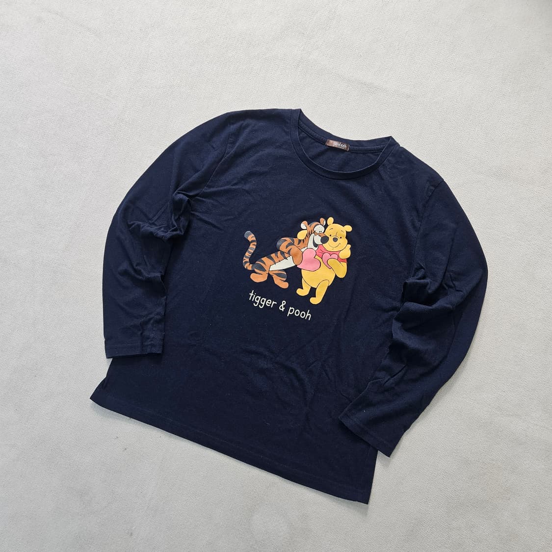 M 애니바디X디즈니 푸 여성 긴팔티 0407Y 상품이미지1