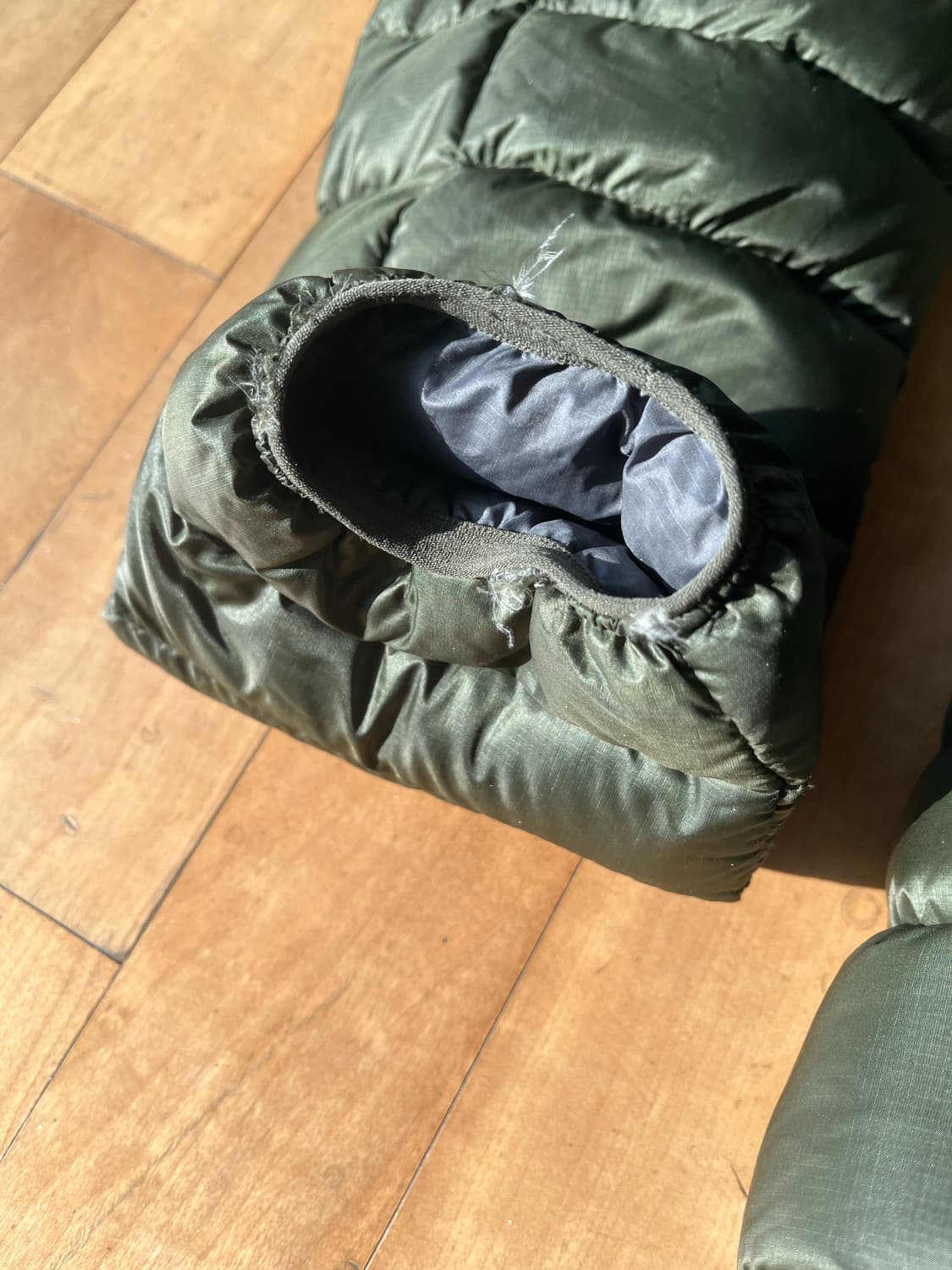 rab 랩 아르곤 후디 패딩 아미 army s 상품이미지5