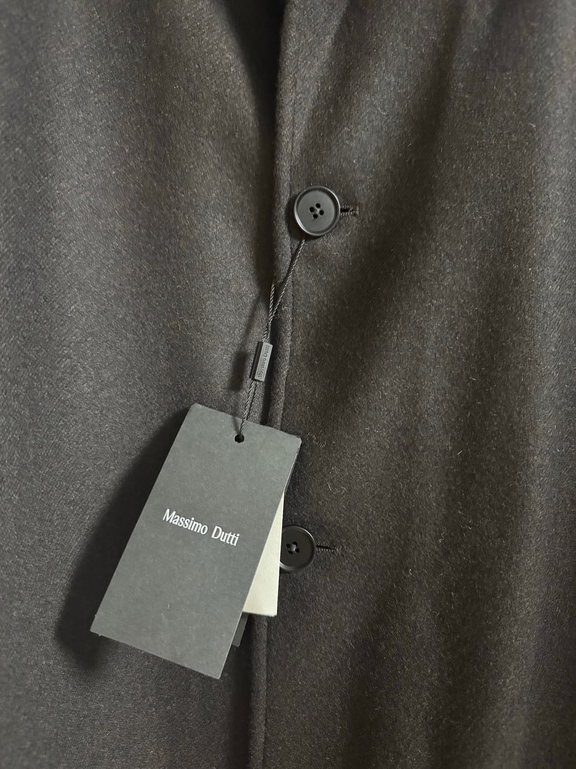 [새상품] 마시모두띠 토탈 룩 울 블렌드 자켓 브라운 상품이미지5