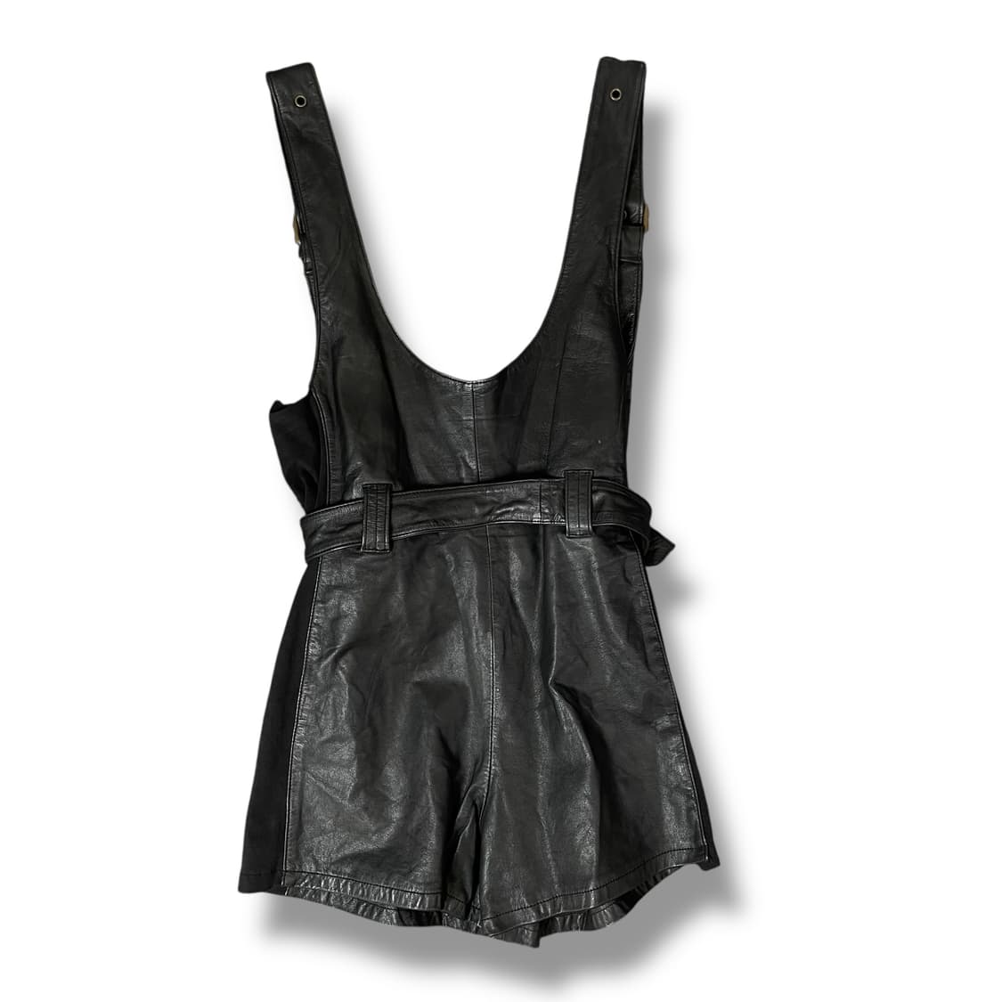 (32) ZEITGEIST 합성가죽 멜빵 숏 팬츠 44 상품이미지2