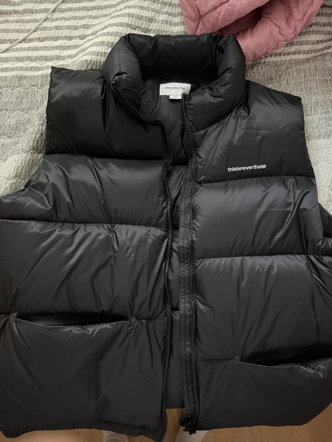 디스이즈네버댓 패딩조끼 L 상품이미지1
