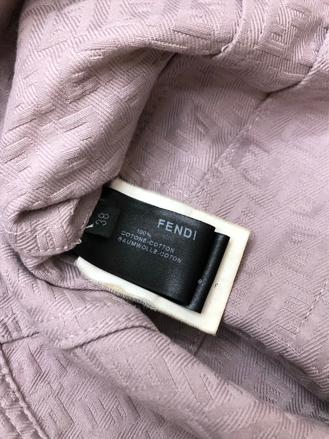 Fendi 펜디 퍼플 그레이 모터사이클 크롭 자켓  상품이미지8