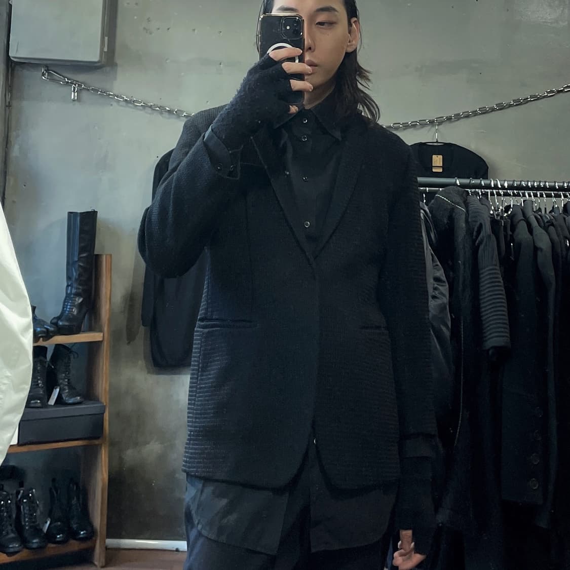 15ss 엠포리오 아르마니 니트 블레이저 상품이미지3